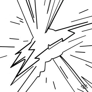 Lightning Bolt Coloring Page 21964-20319