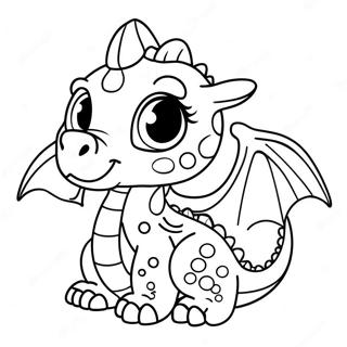 Baby Dragon Coloring Page 21973-20322