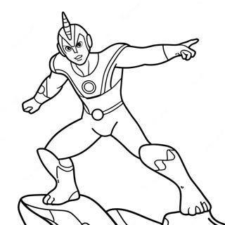 Ultraman Coloring Page 21983-20332