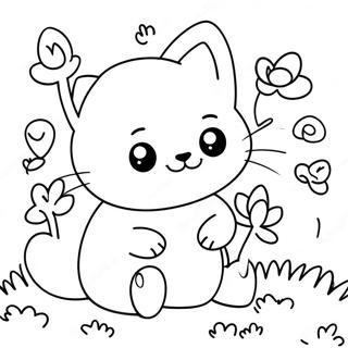 Cute Catnap Poppy Playtime Characters Coloring Page 21994-20342