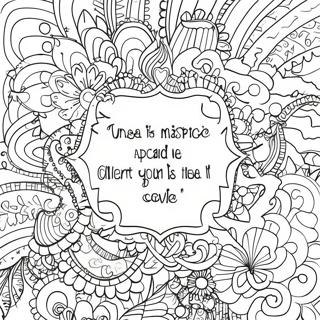 Motivational Life Quotes Coloring Page 22024-20367