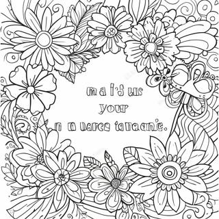 Motivational Life Quotes Coloring Page 22024-20368