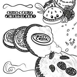 Oreo Coloring Pages