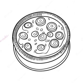 Oreo Cookie Coloring Page 22053-20388