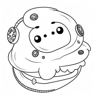 Cute Oreo Characters Coloring Page 22054-20391