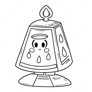 Dreidel Hanukkah Coloring Page 22103-20427