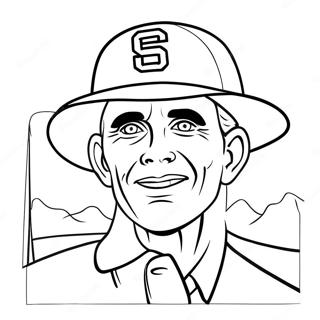 Padres Coloring Page 22113-20434