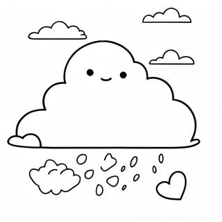 Cloud Coloring Page 2211-1810