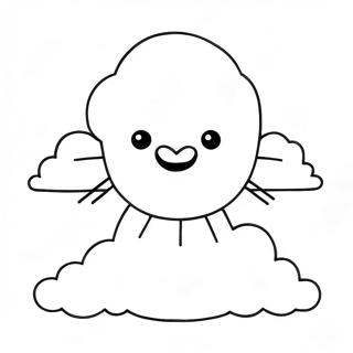 Cloud Coloring Page 2211-1812