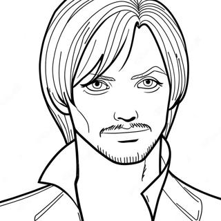 Sanji Coloring Pages