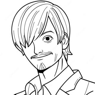 Sanji Coloring Page 22153-20468