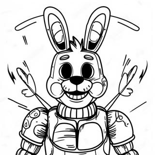 Springtrap Fnaf Coloring Page 22163-20474