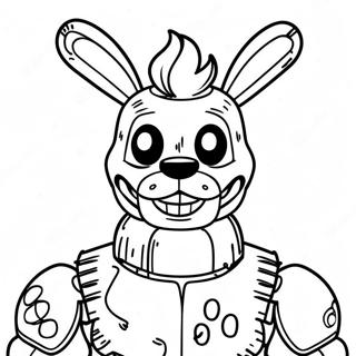 Springtrap Fnaf Coloring Page 22163-20475