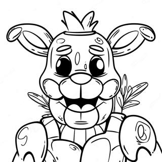 Springtrap Fnaf Coloring Page 22163-20476