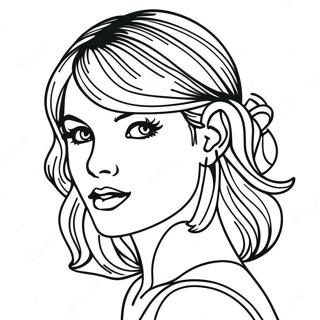 Taylor Swift Album Coloring Page 22183-20490