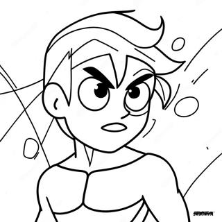 Danny Phantom Coloring Page 22193-20498