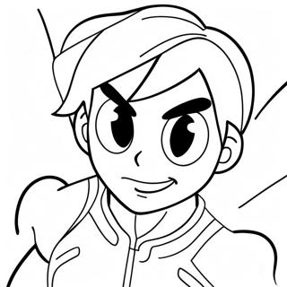 Danny Phantom Coloring Page 22193-20500