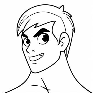 Danny Phantom In Ghost Form Coloring Page 22194-20503