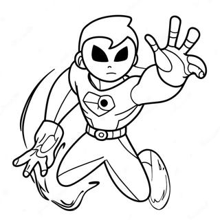 Danny Phantom In Ghost Form Coloring Page 22194-20504