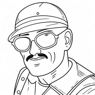 Cool Badass Coloring Page 22213-20516