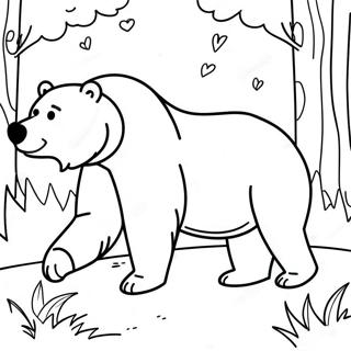 Grizzly Bear Coloring Page 22223-20524