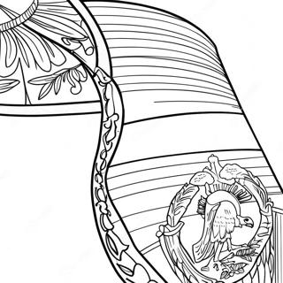 Alabama State Flag Coloring Page 22253-20548