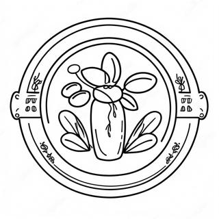 Pharmacy Logo Coloring Page 22283-20572