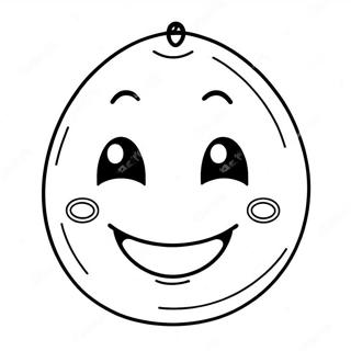 Happy Emoji Coloring Page 222-181