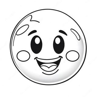 Happy Emoji Coloring Page 222-183