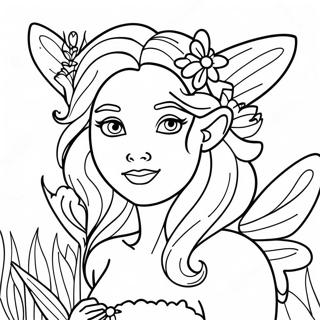 Fairy Coloring Page 22303-20587