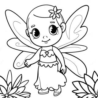 Fairy Coloring Page 22303-20588