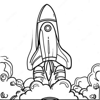 Space Shuttle Coloring Pages