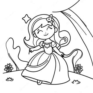 Fairy Tale Coloring Page 2231-1827