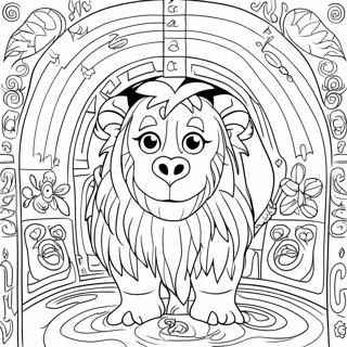 Labyrinth Coloring Page 22323-20602