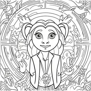 Labyrinth Coloring Page 22323-20603