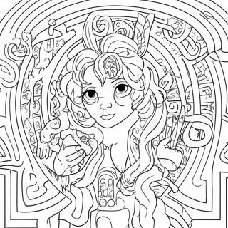 Labyrinth Coloring Page 22323-20604