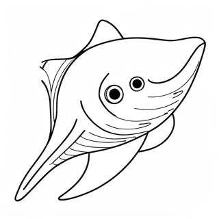 Stingray Coloring Page 22383-20652