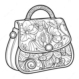 Purse Coloring Page 22393-20659