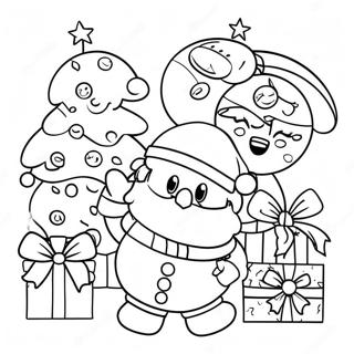 Christmas Among Us Coloring Pages