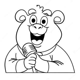 Sing 2 Coloring Page 2241-1835