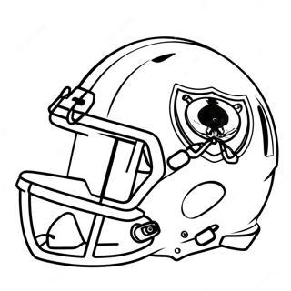 Nfl Helmets Coloring Pages