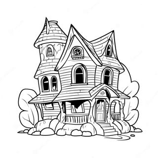 Monster House Coloring Page 22443-20698