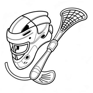 Lacrosse Coloring Page 22463-20714