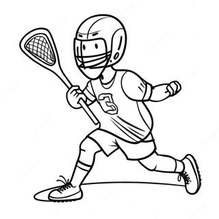 Lacrosse Coloring Page 22463-20715