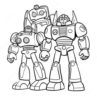 Rescue Bots Coloring Page 22493-20740