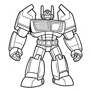 Optimus Prime Rescue Bots Coloring Page 22494-20741