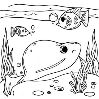 Sting Ray Coloring Page 22513-20755