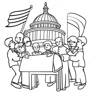 Constitution Day Coloring Page 22543-20780