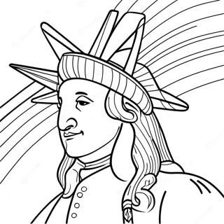 Patriotic Constitution Day Coloring Page 22544-20783