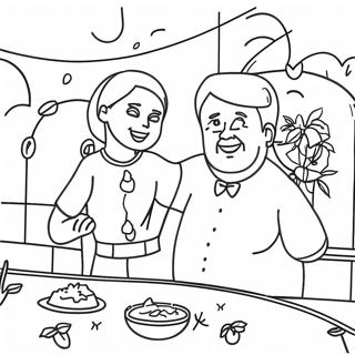 Farewell Party Coloring Page 22554-20789